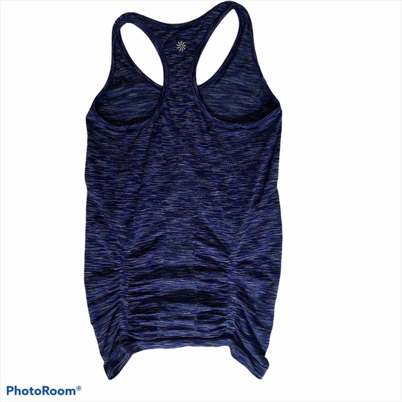 Athleta Fastest Track Tank Blue Space Dye - Picture 5 of 15